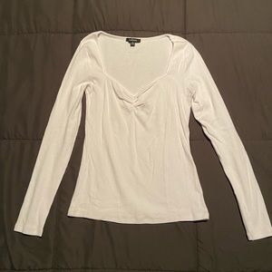 White long sleeve shirt